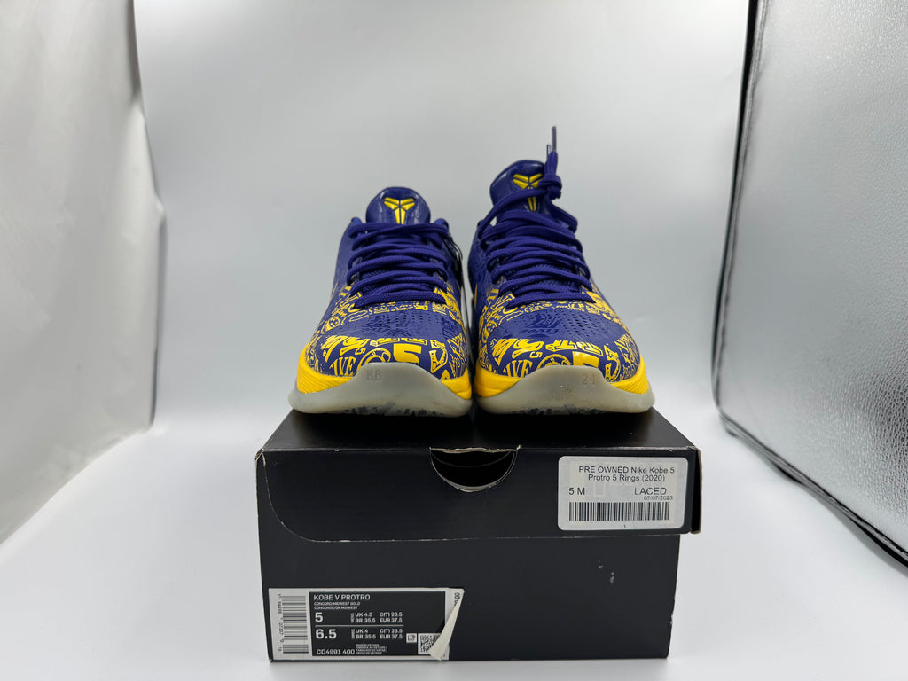 PRE OWNED Nike Kobe 5 Protro 5 Rings (2020)