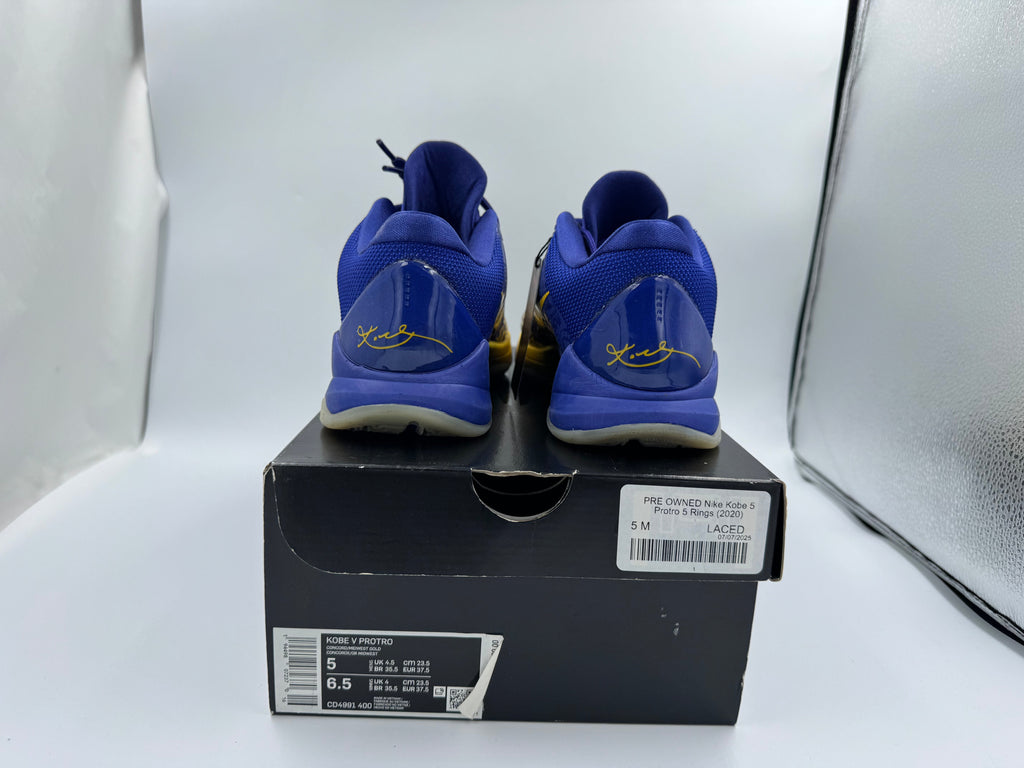 PRE OWNED Nike Kobe 5 Protro 5 Rings (2020)