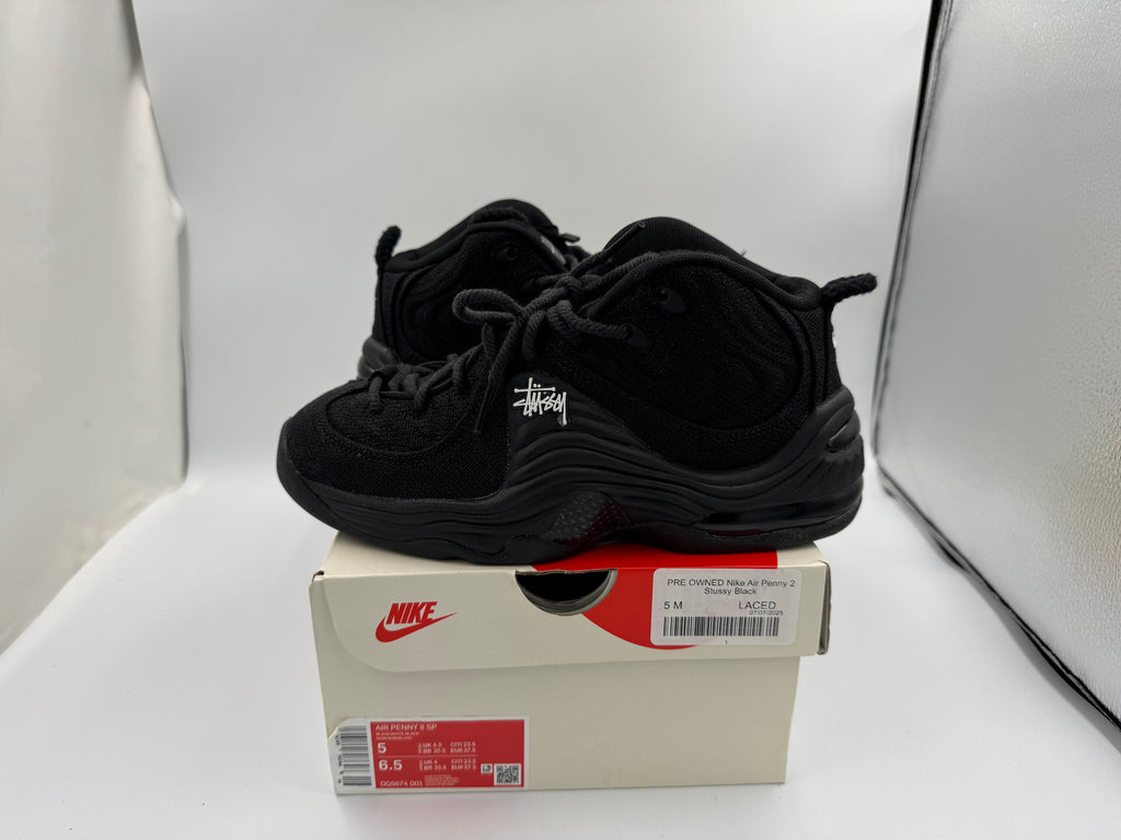 PRE OWNED Nike Air Penny 2 Stussy Black