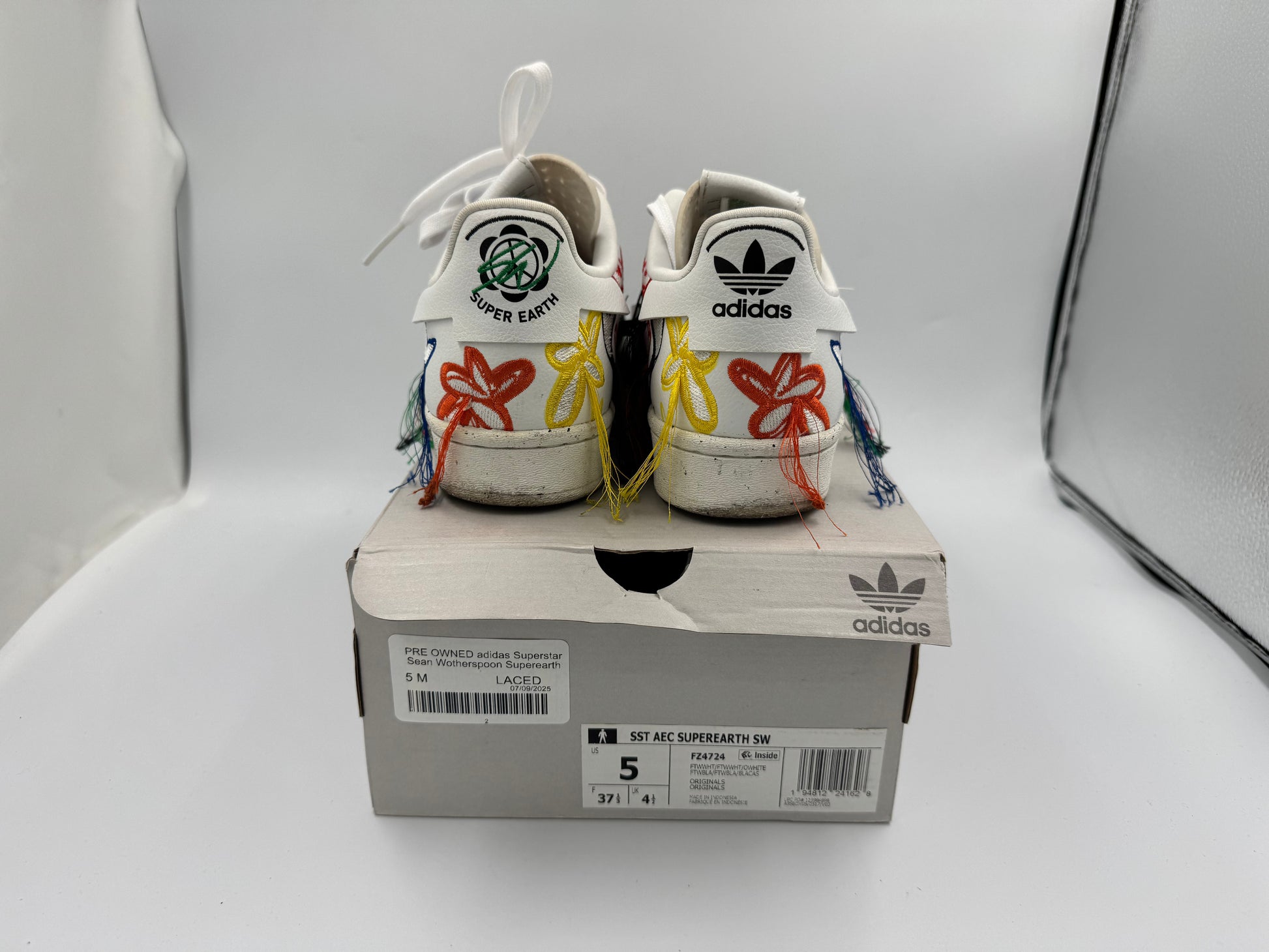 PRE OWNED adidas Superstar Sean Wotherspoon Superearth