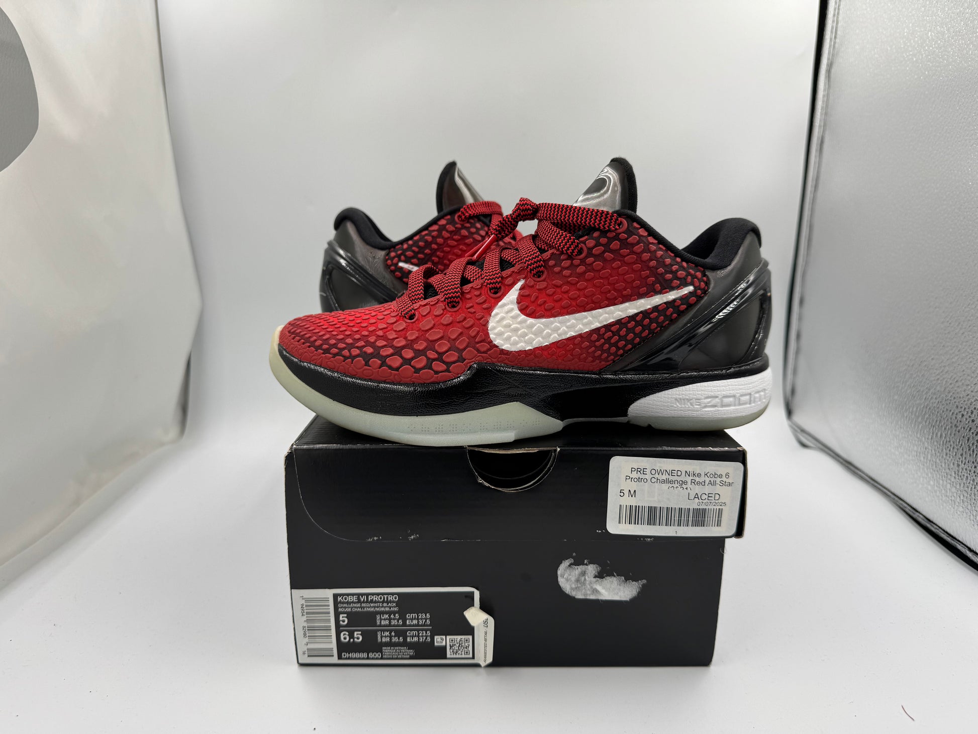 PRE OWNED Nike Kobe 6 Protro Challenge Red All-Star (2021)