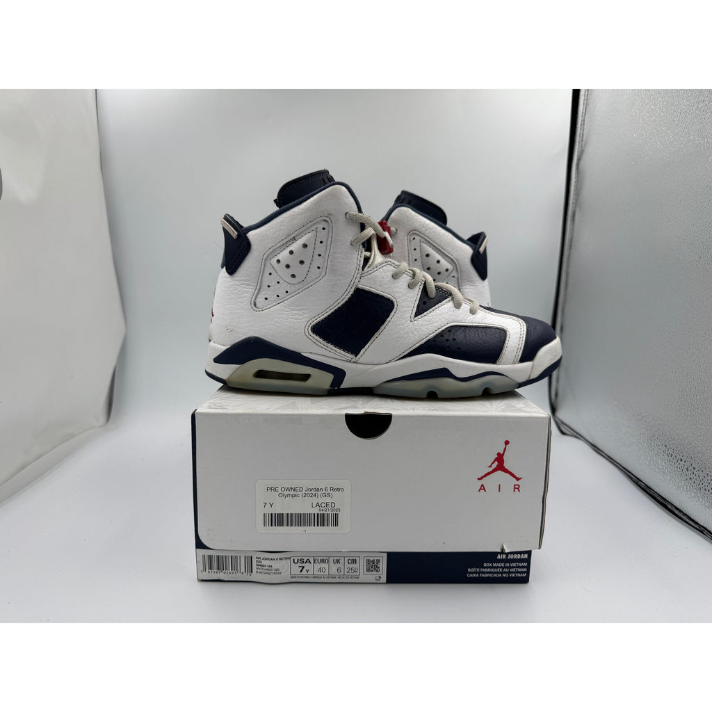 PRE OWNED Jordan 6 Retro Olympic (2024) (GS)