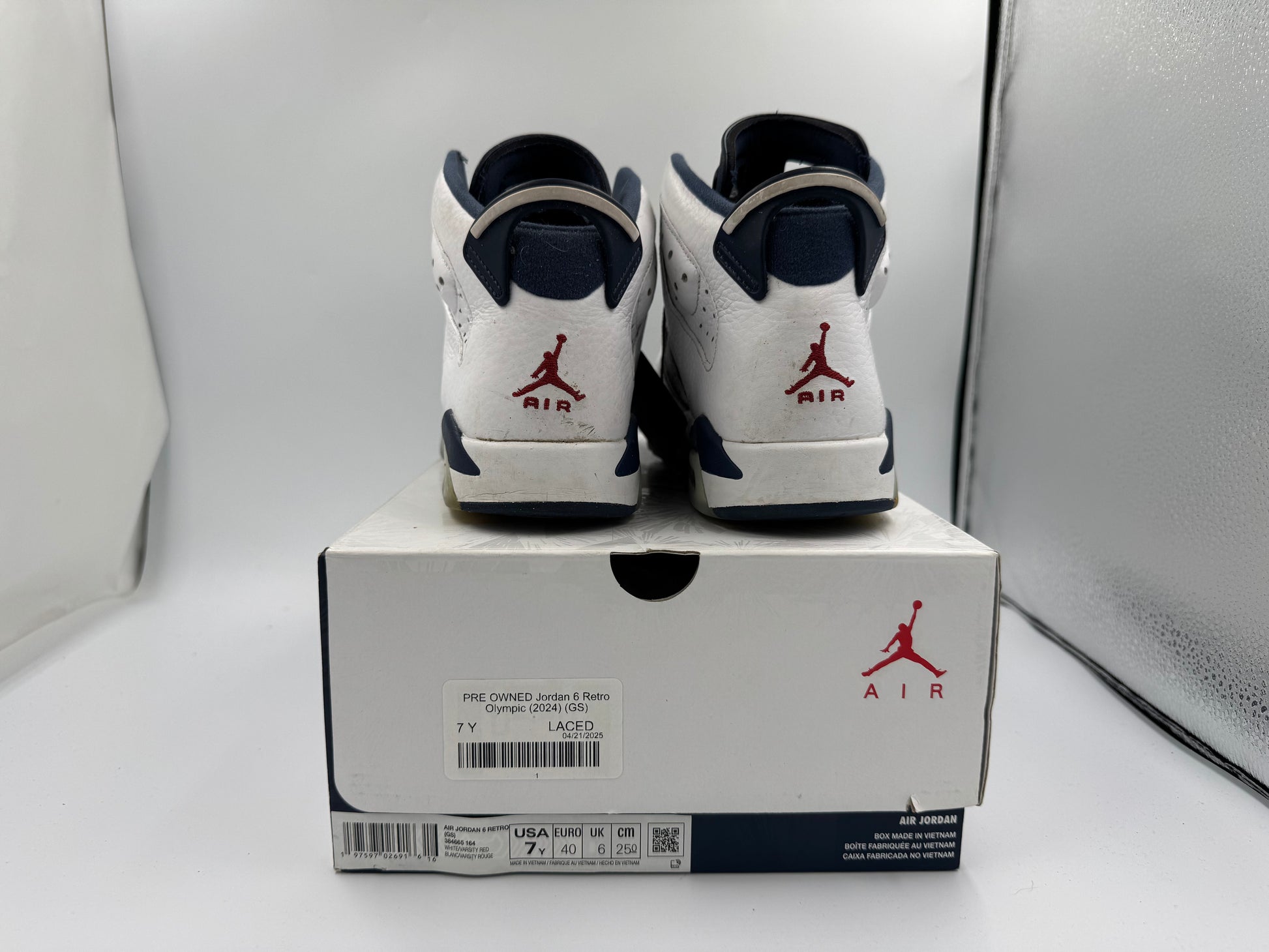 PRE OWNED Jordan 6 Retro Olympic (2024) (GS)