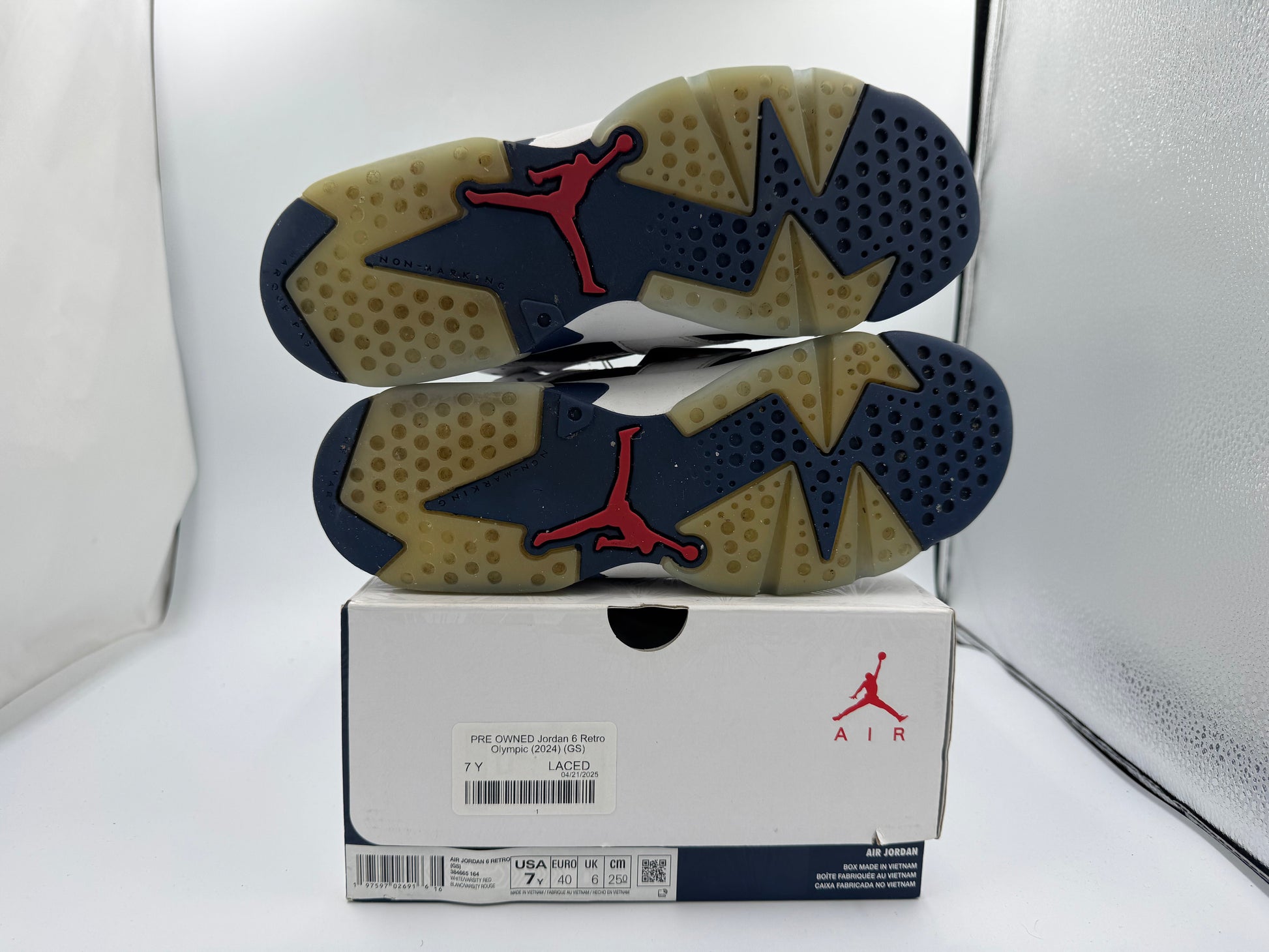 PRE OWNED Jordan 6 Retro Olympic (2024) (GS)