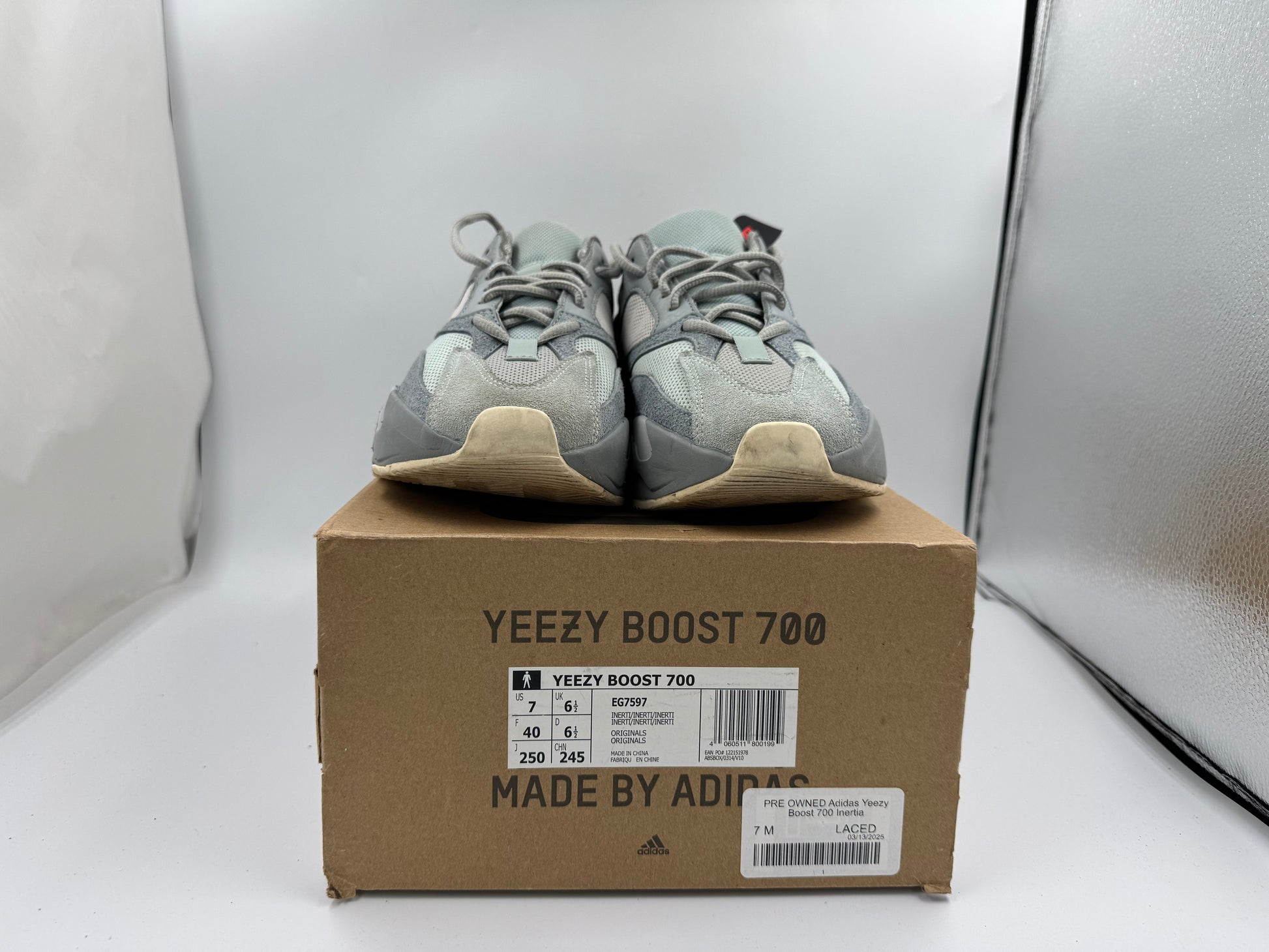 PRE OWNED Adidas Yeezy Boost 700 Inertia
