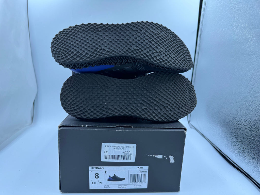 PRE OWNED adidas Ultra 4D Black Purple
