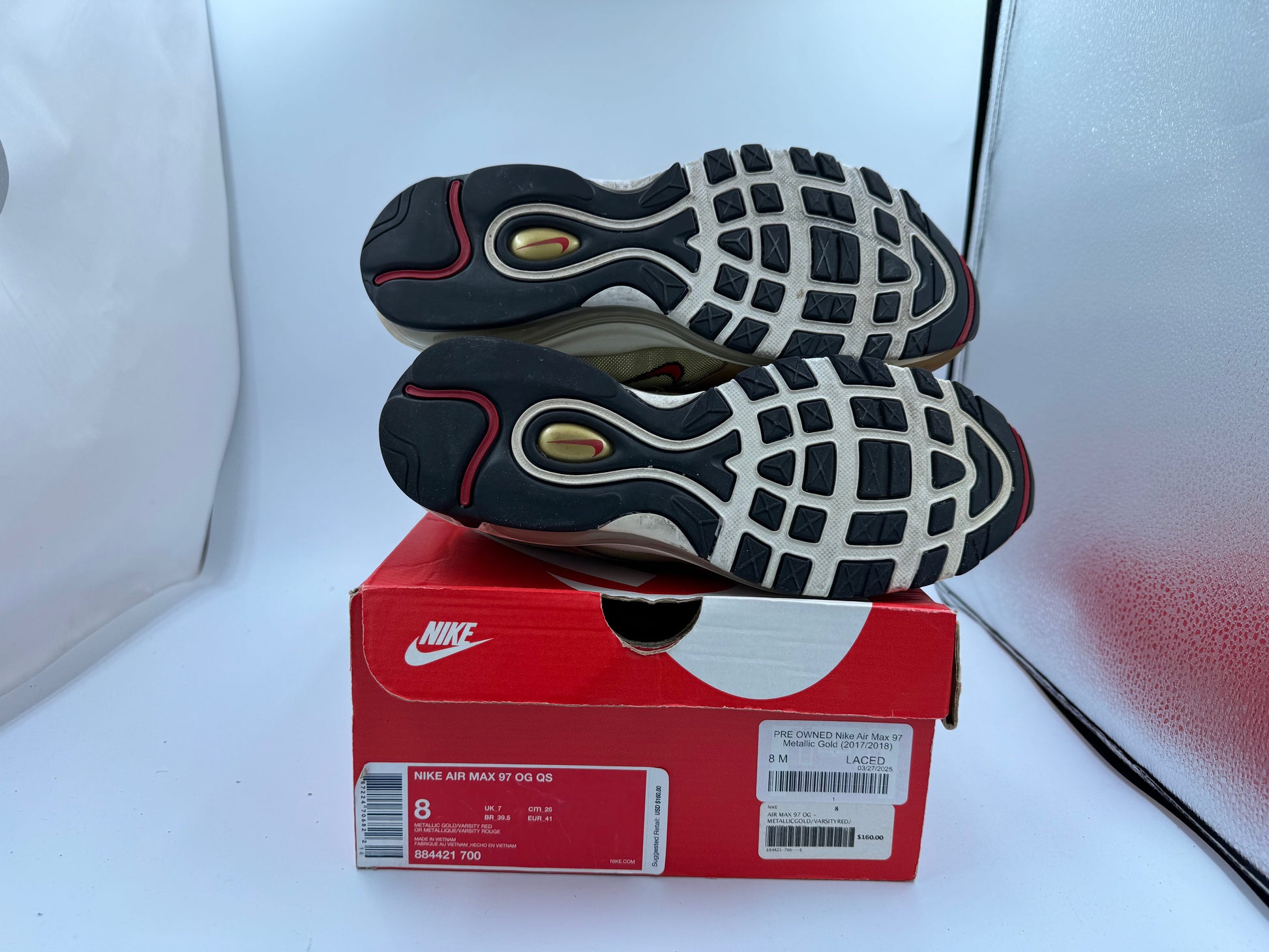 PRE OWNED Nike Air Max 97 Metallic Gold (2017/2018)