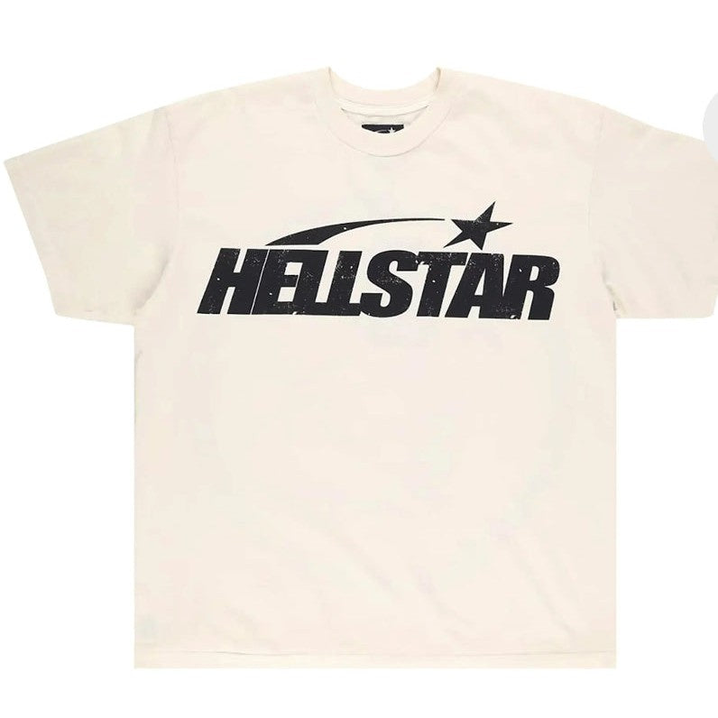 Hellstar Classic T-shirt (regular Print) White/Black
