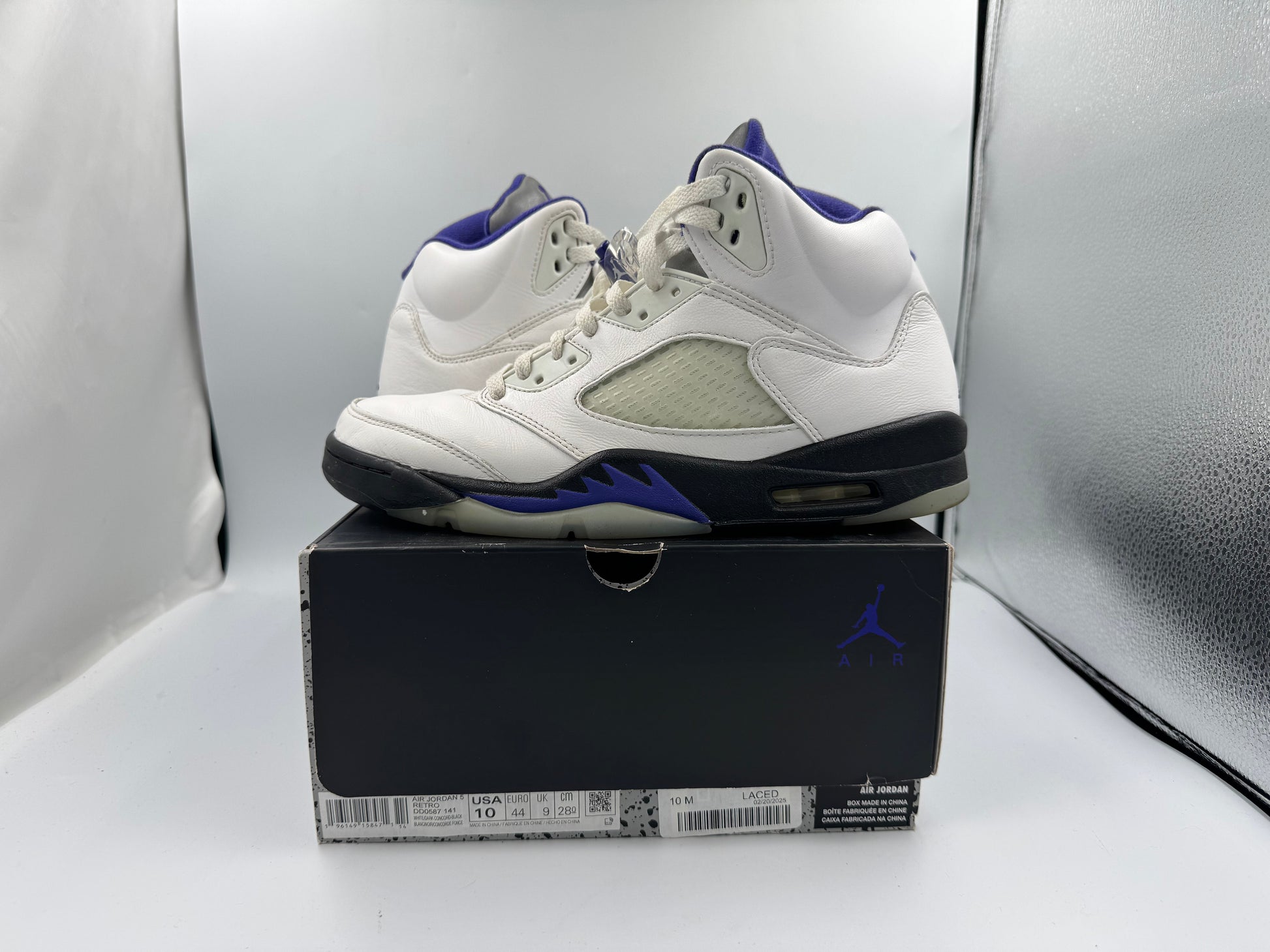 PRE OWNED Jordan 5 Retro Dark Concord