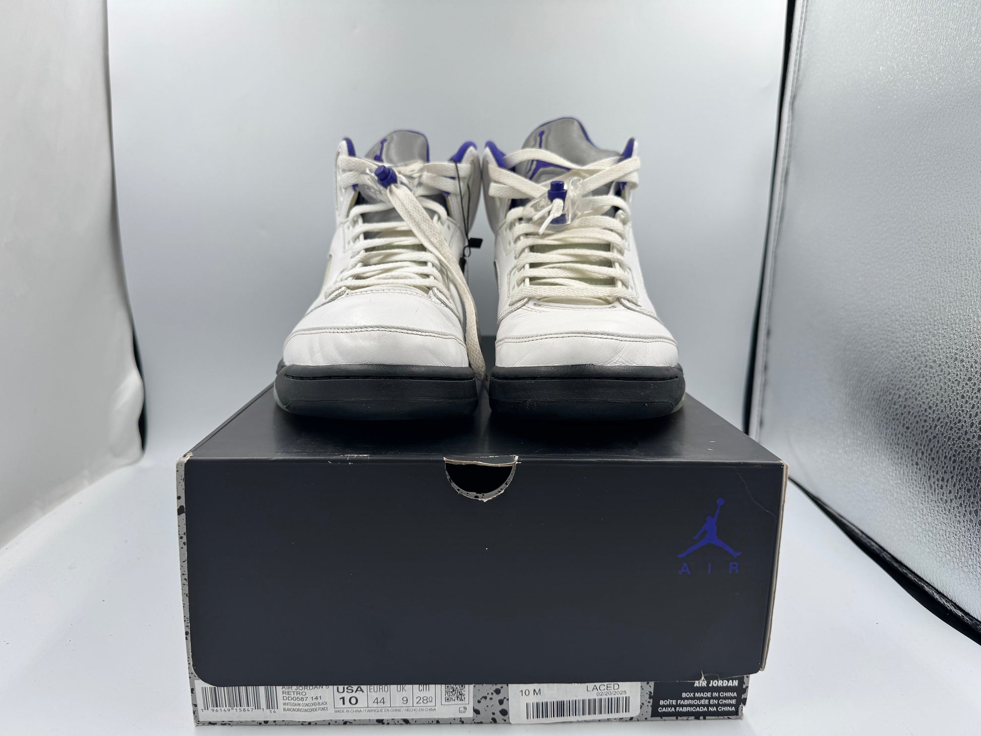 PRE OWNED Jordan 5 Retro Dark Concord