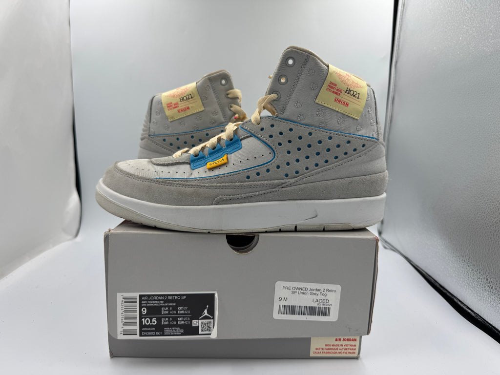 PRE OWNED Jordan 2 Retro SP Union Grey Fog