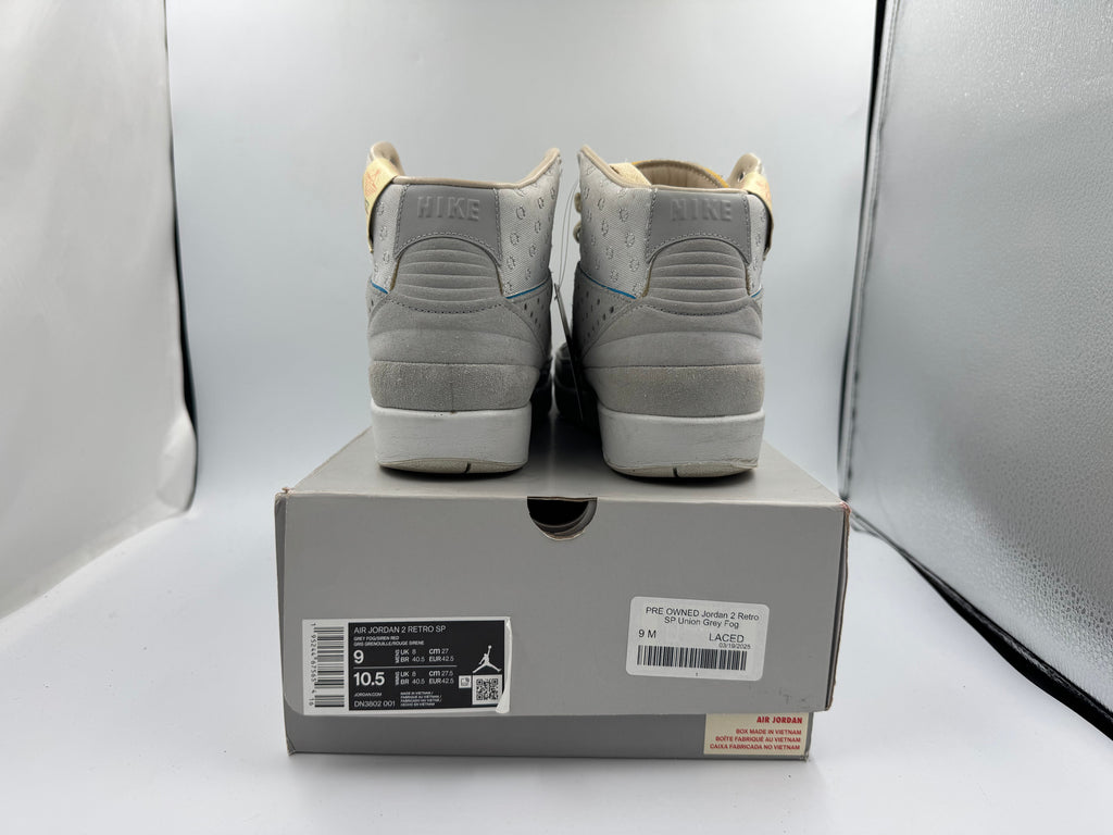 PRE OWNED Jordan 2 Retro SP Union Grey Fog