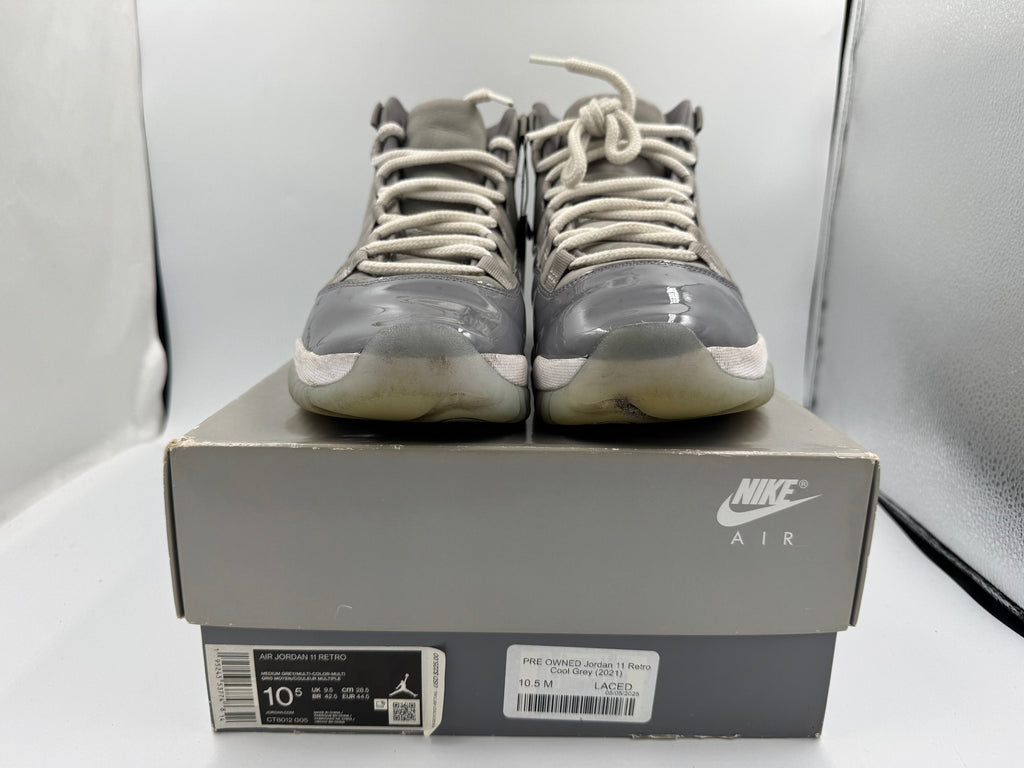 PRE OWNED Jordan 11 Retro Cool Grey (2021)