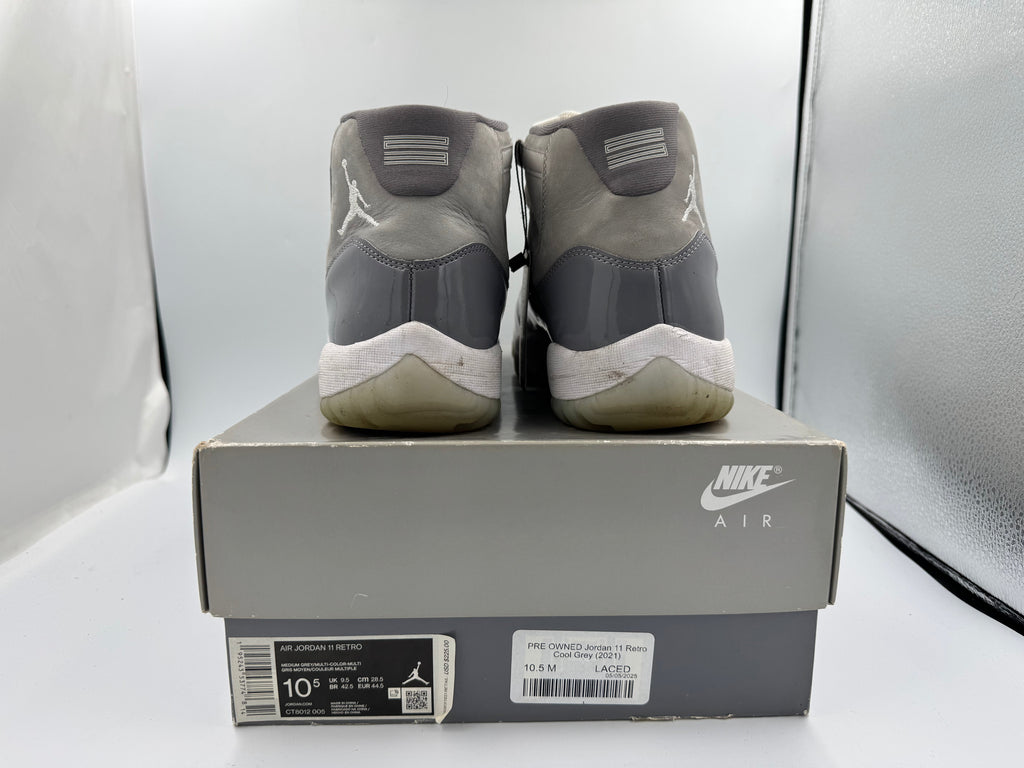 PRE OWNED Jordan 11 Retro Cool Grey (2021)
