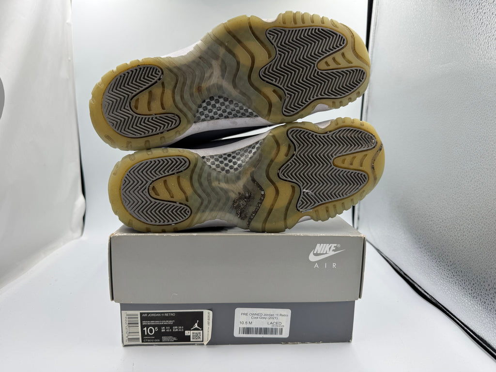 PRE OWNED Jordan 11 Retro Cool Grey (2021)