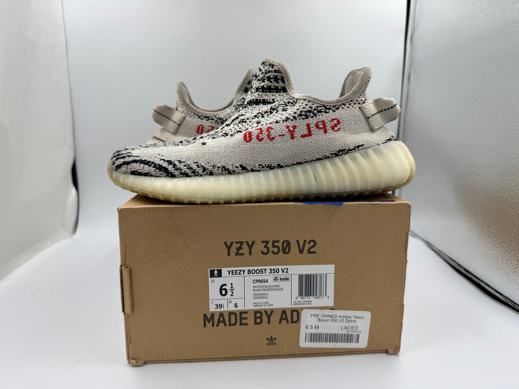 PRE OWNED Adidas Yeezy Boost 350 V2 Zebra