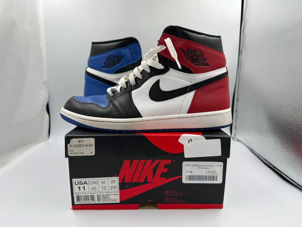 PRE OWNED Air Jordan 1 "TOP 3" No Box