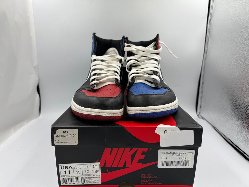 PRE OWNED Air Jordan 1 "TOP 3" No Box