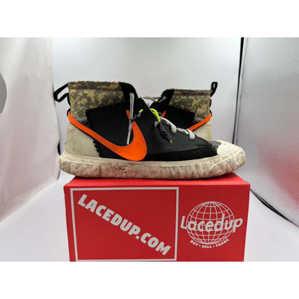 PRE OWNED Nike Blazer Mid READYMADE Black No Box