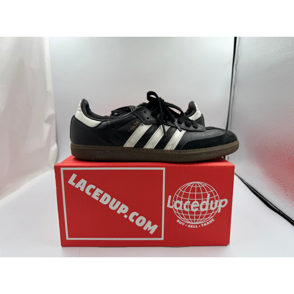 PRE OWNED adidas Samba ADV Black Gum No Box
