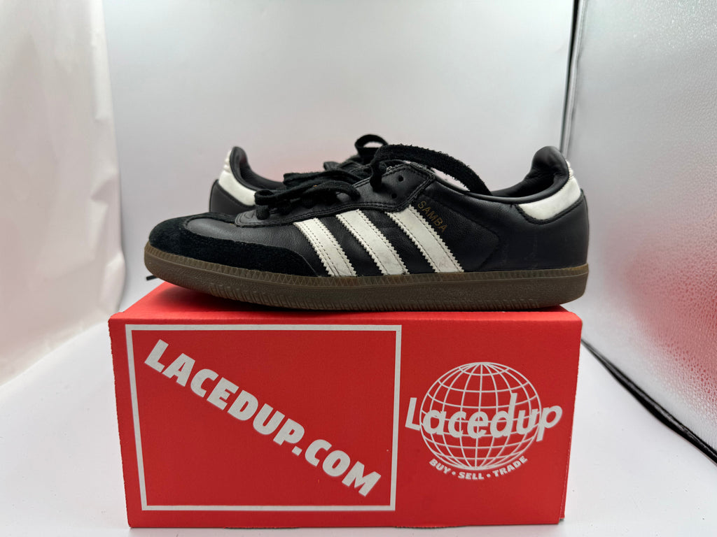 PRE OWNED adidas Samba ADV Black Gum No Box