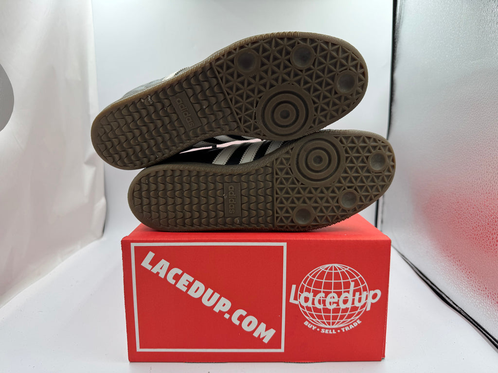 PRE OWNED adidas Samba ADV Black Gum No Box