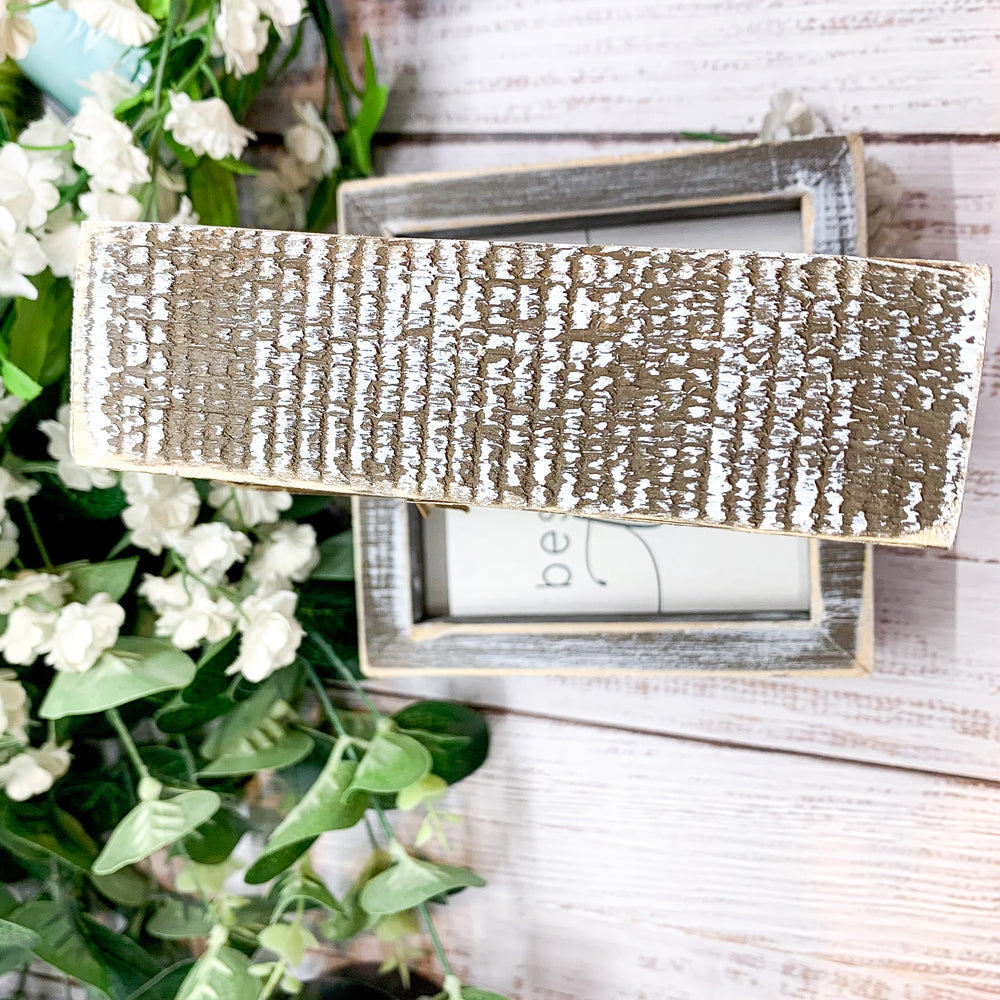 Best Teacher Ever Wooden Sign 5x5 Framed Gift For Teacher Appreciation Teacher Day Classroom Decor