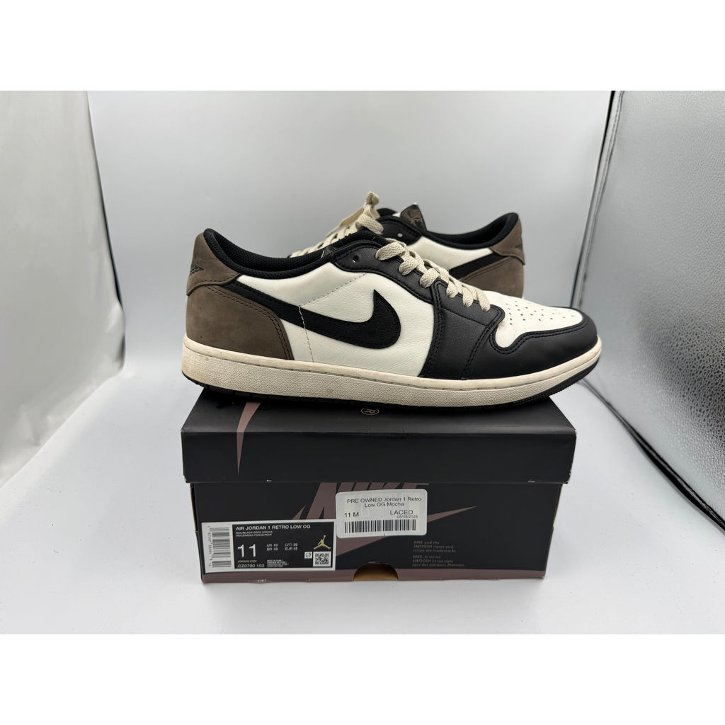 PRE OWNED Jordan 1 Retro Low OG Mocha