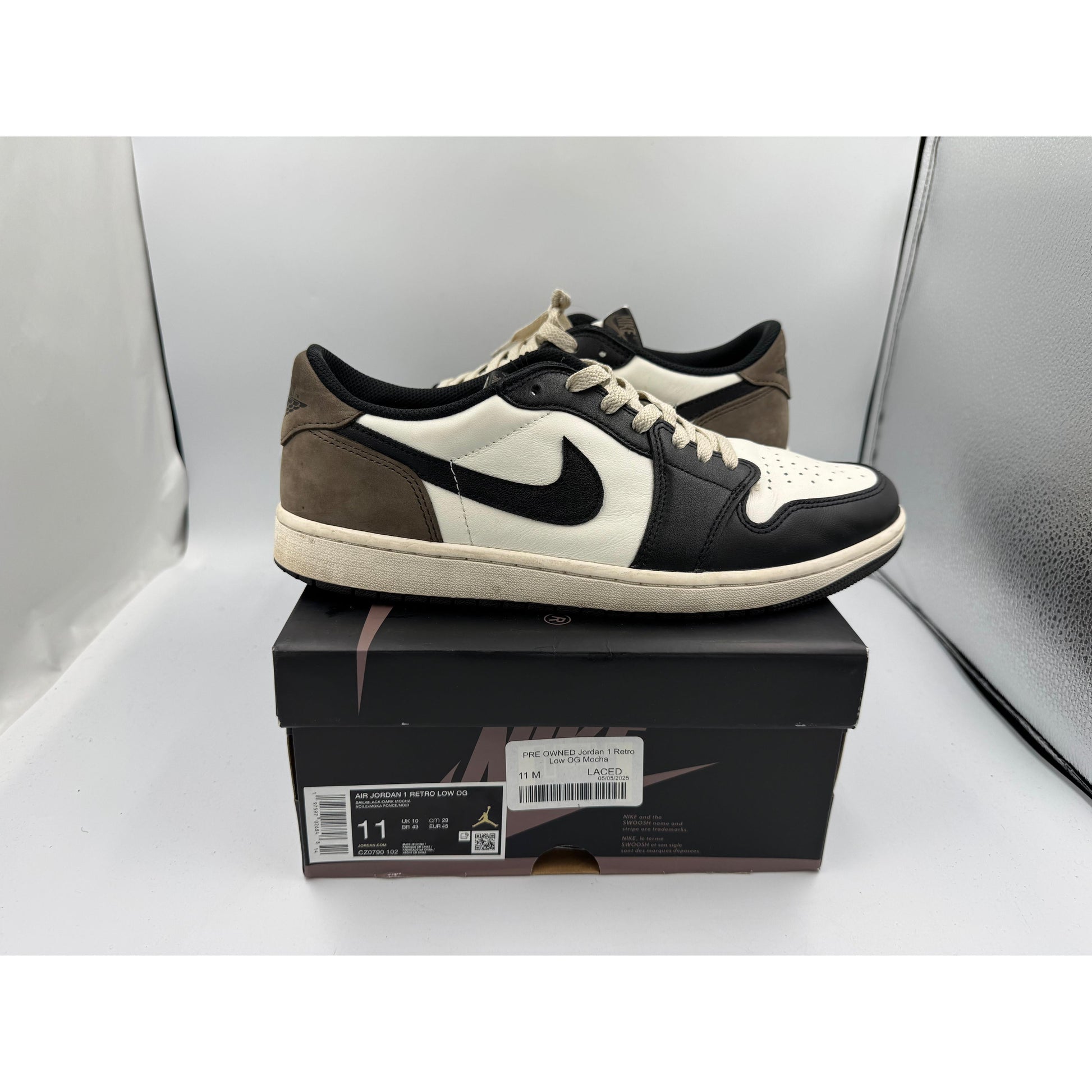 PRE OWNED Jordan 1 Retro Low OG Mocha