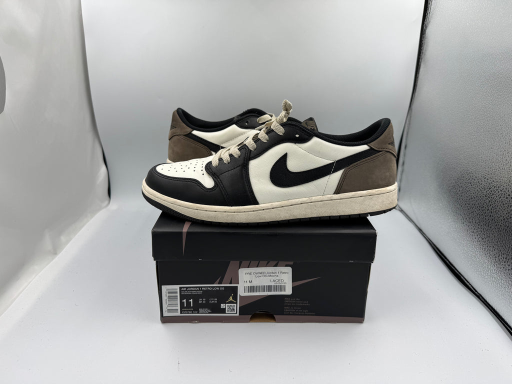 PRE OWNED Jordan 1 Retro Low OG Mocha