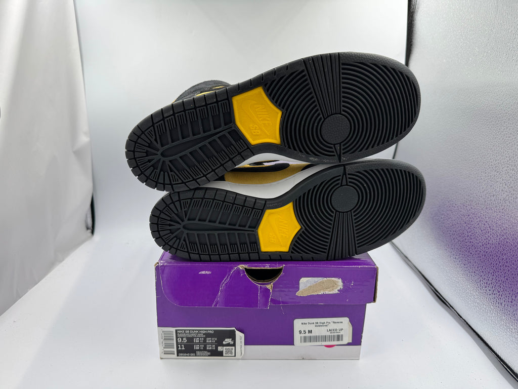 PRE OWNED Nike Dunk SB High Pro "Reverse Goldenrod" Conditional