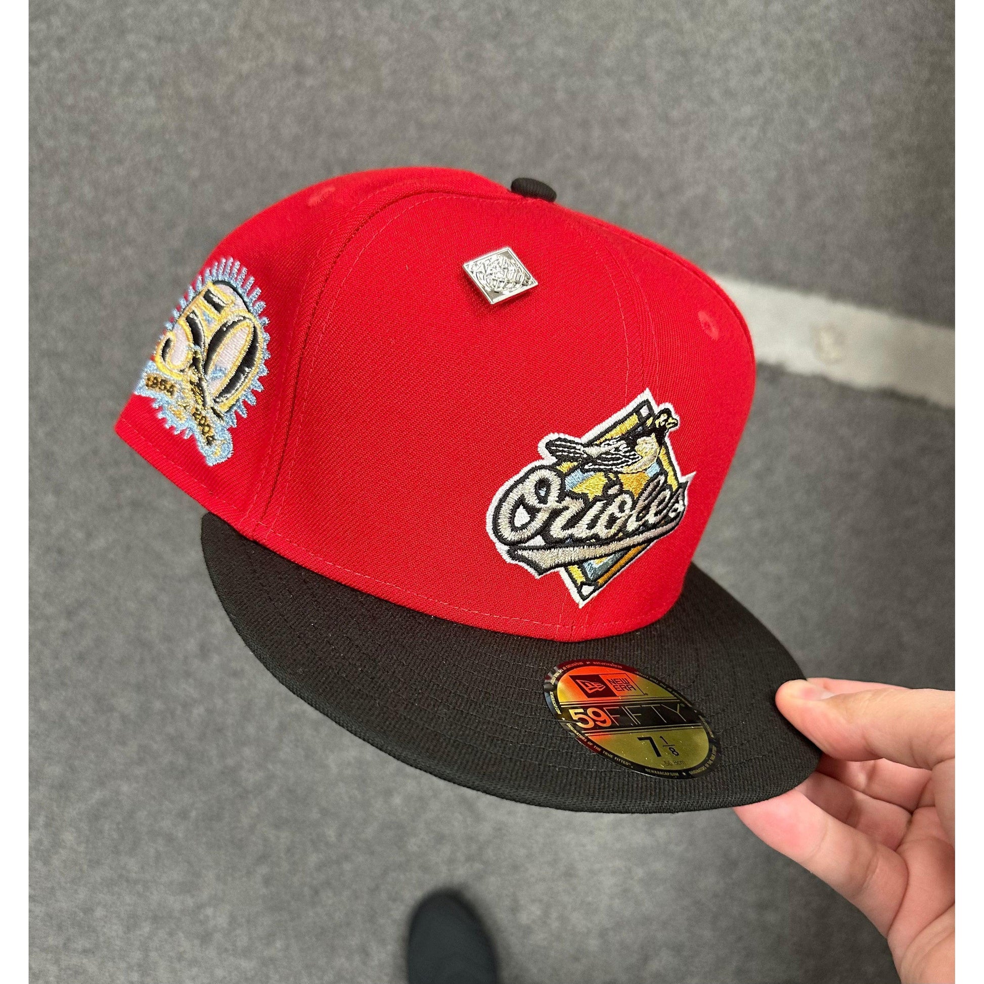 Baltimore Orioles 50th Season New Era Fitted Hat