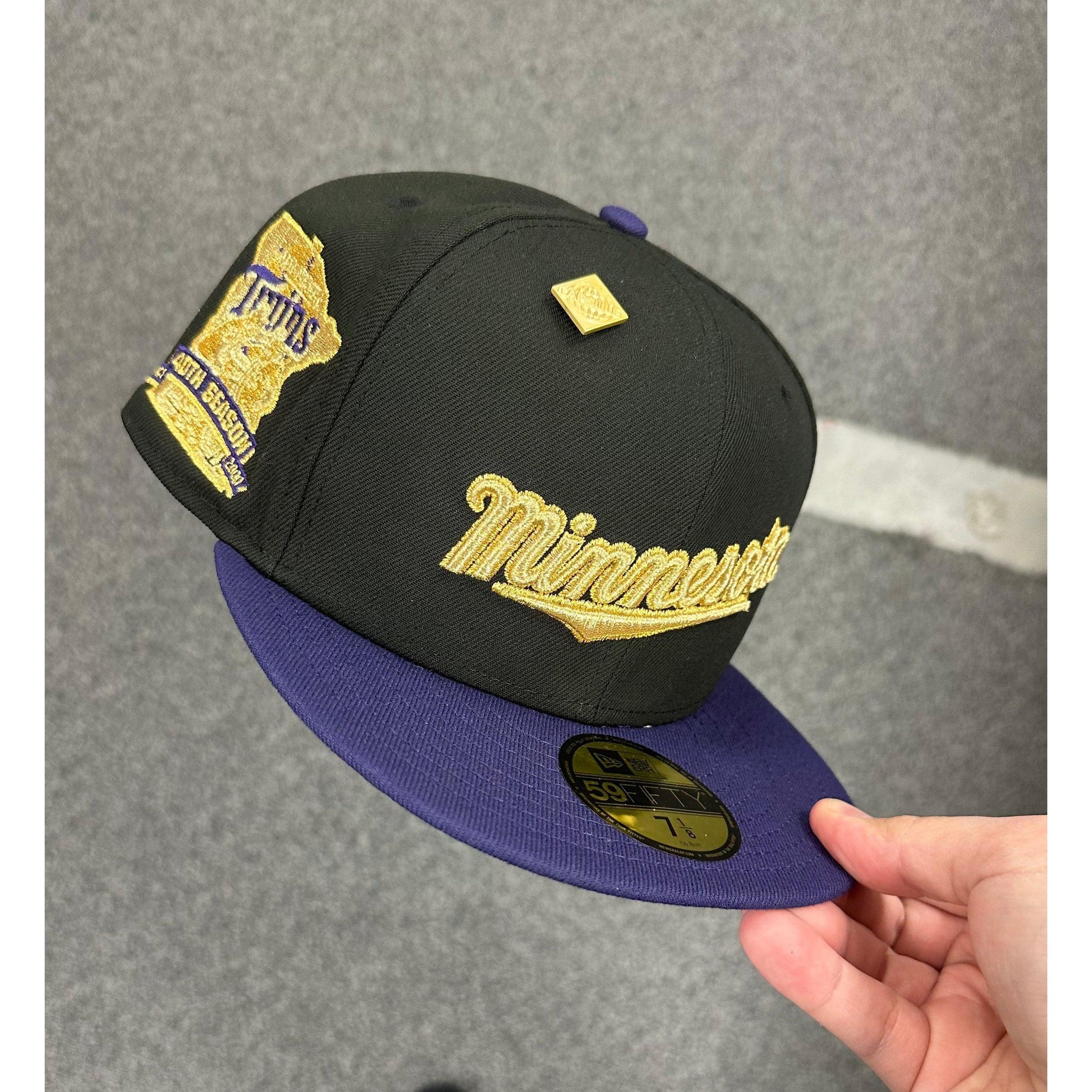 Minnesota Twins 40th Season New Era Fitted Hat