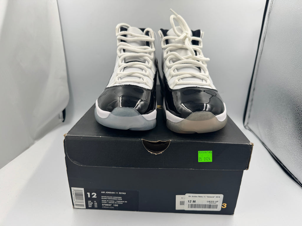 PRE OWNED Air Jordan Retro 11 "Concord" 2018 Conditional