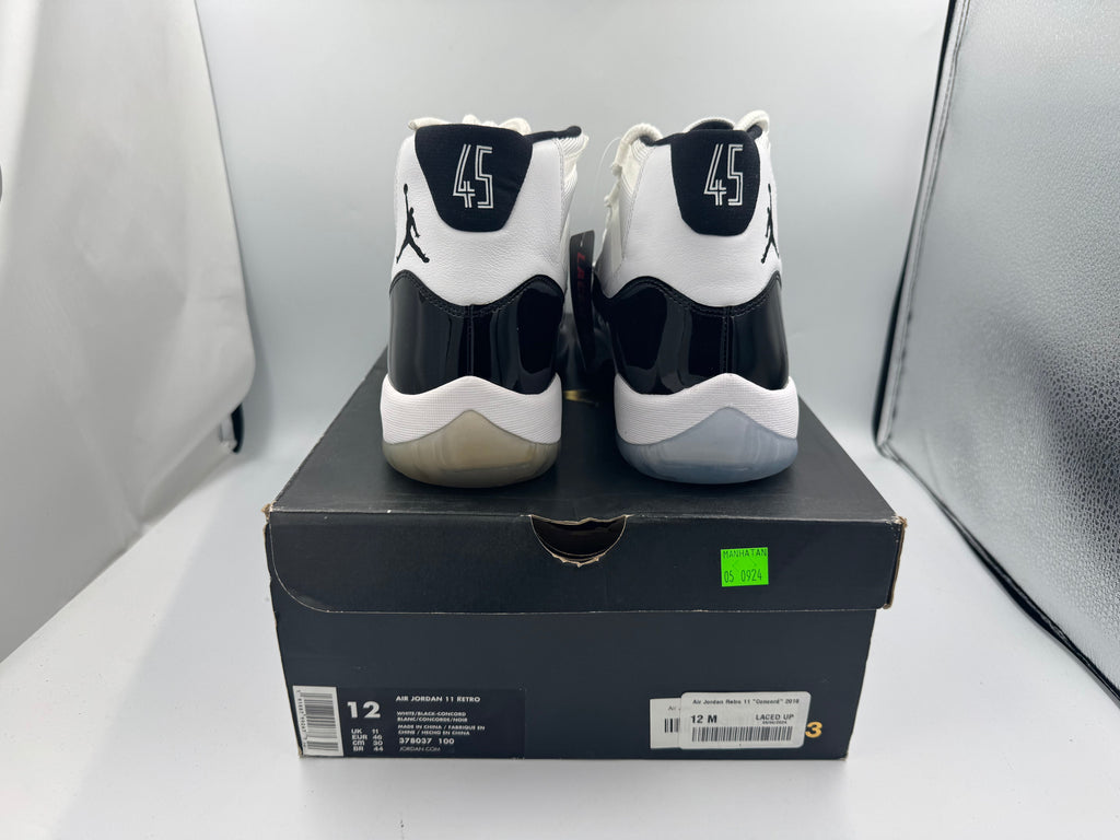 PRE OWNED Air Jordan Retro 11 "Concord" 2018 Conditional