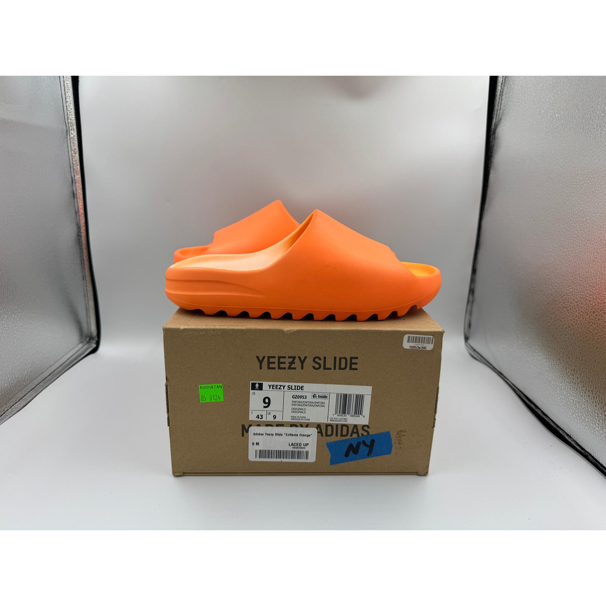 PRE OWNED Adidas Yeezy Slide "Enflame Orange" Conditional