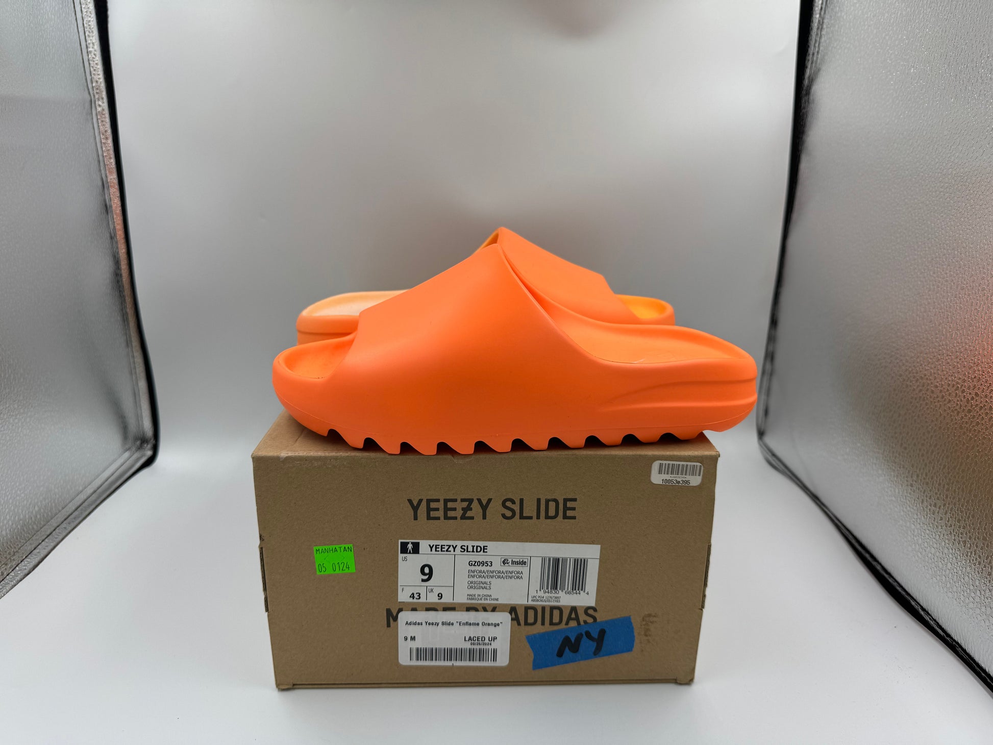 PRE OWNED Adidas Yeezy Slide "Enflame Orange" Conditional