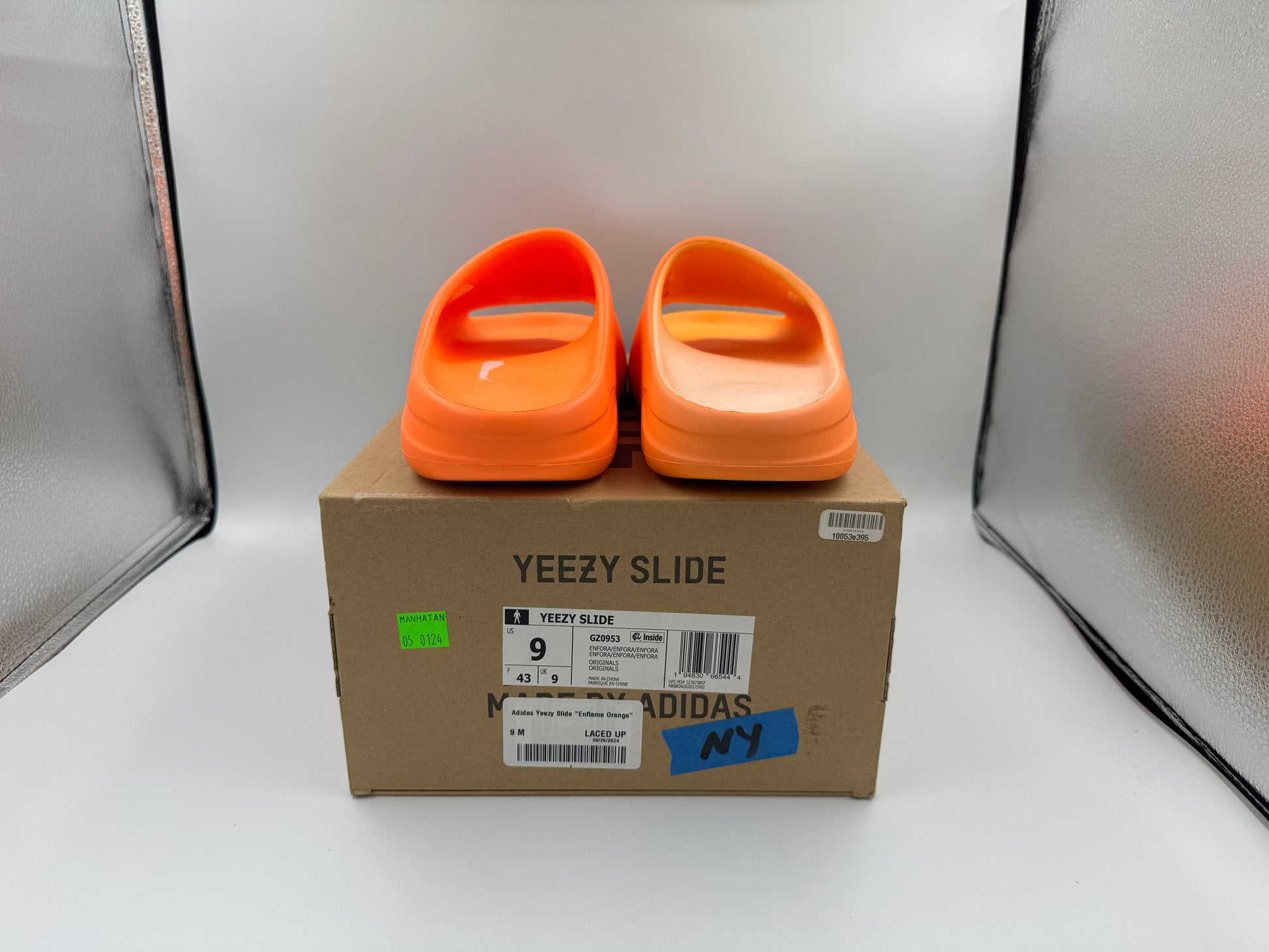 PRE OWNED Adidas Yeezy Slide "Enflame Orange" Conditional