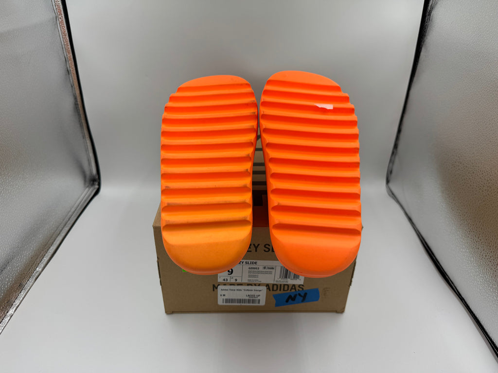 PRE OWNED Adidas Yeezy Slide "Enflame Orange" Conditional