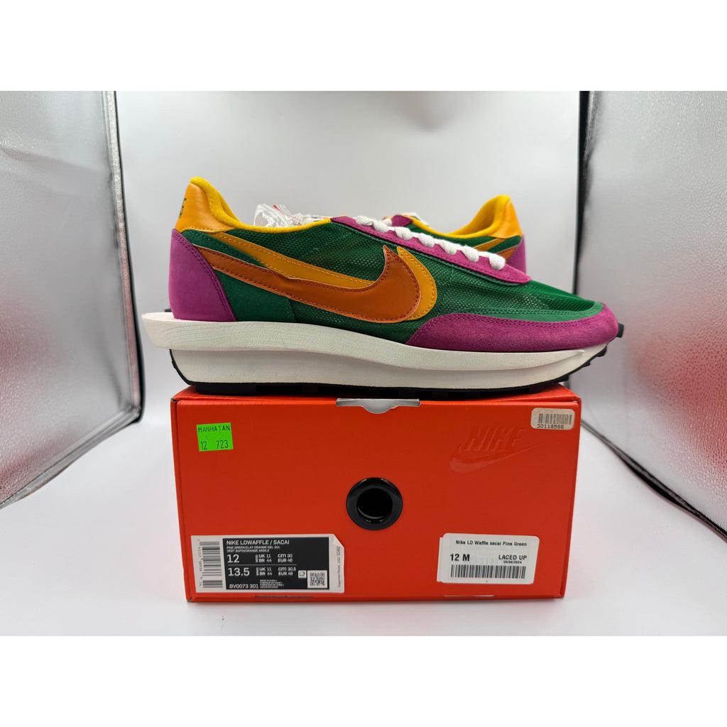 PRE OWNED Nike LD Waffle sacai Pine Green Conditional