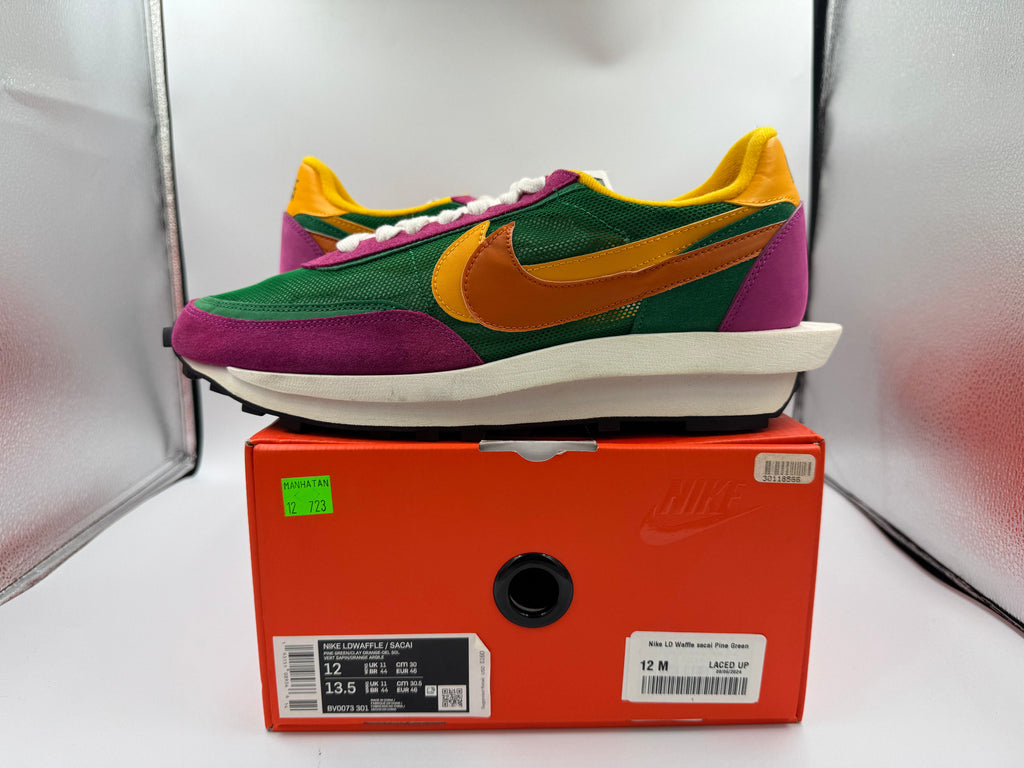 PRE OWNED Nike LD Waffle sacai Pine Green Conditional