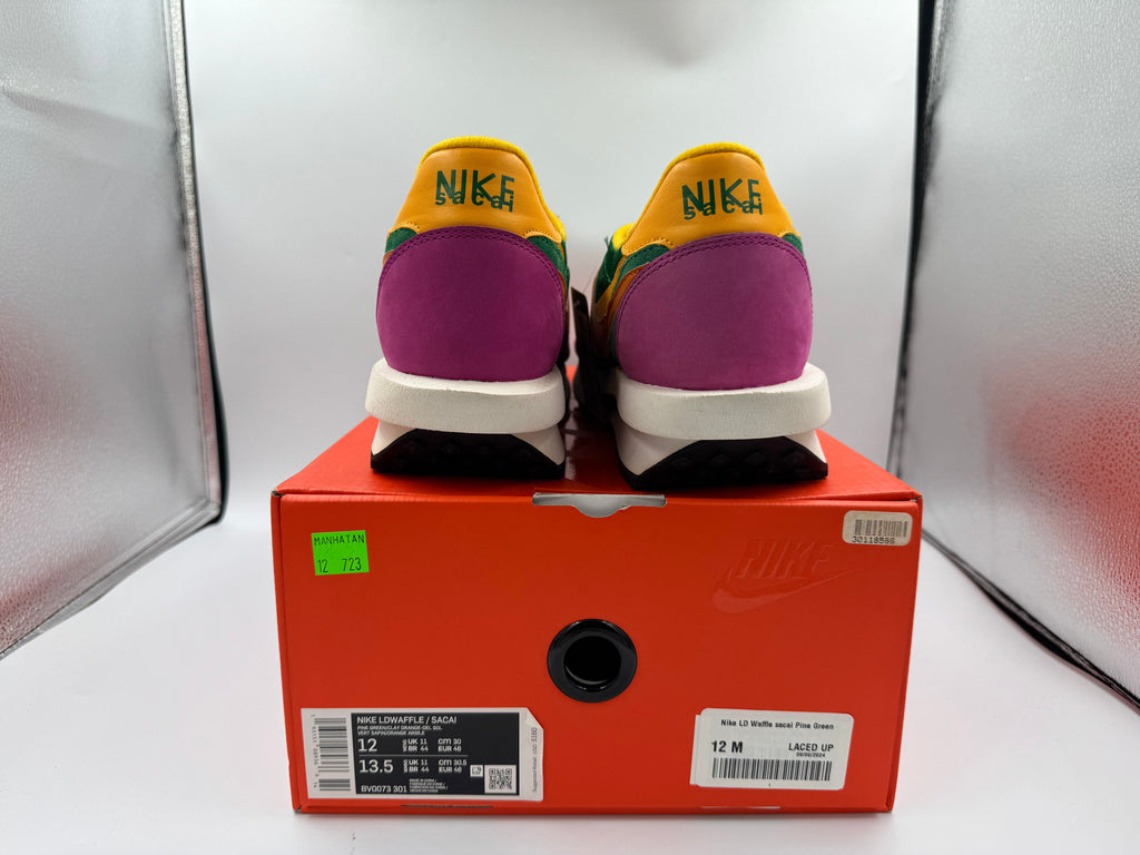 PRE OWNED Nike LD Waffle sacai Pine Green Conditional