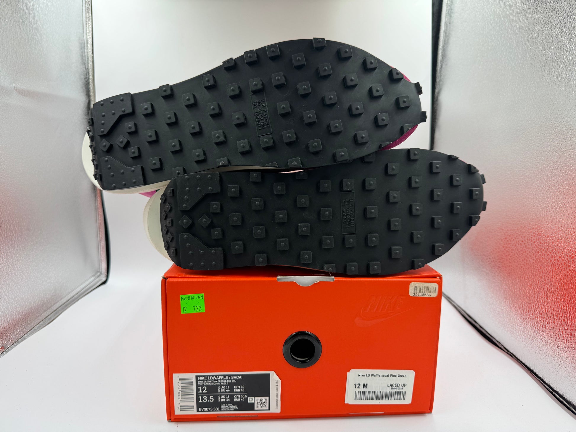PRE OWNED Nike LD Waffle sacai Pine Green Conditional