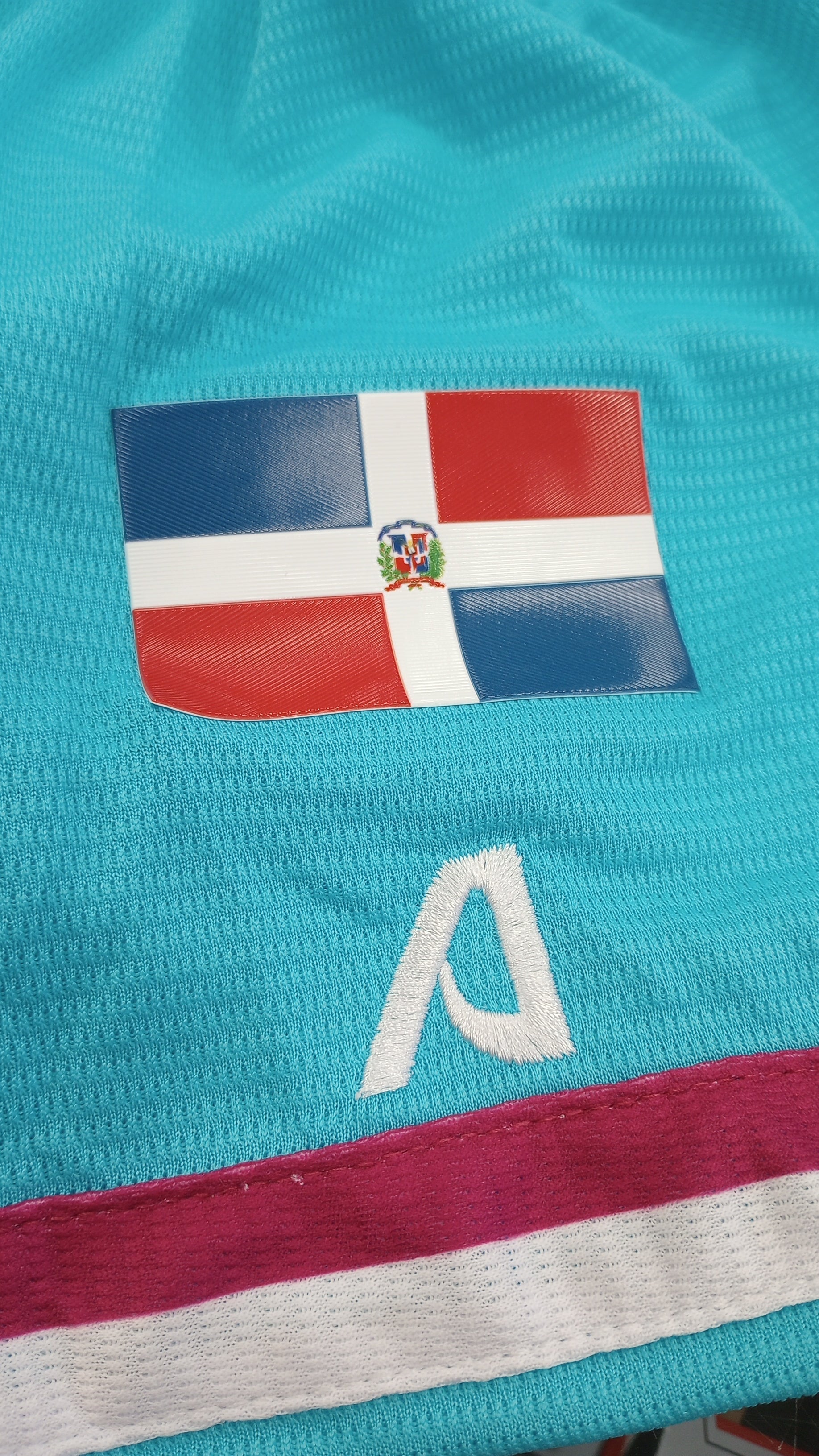 Men's Serie del Caribe 2024 OFFICIAL Dominicana Jersey - Teal