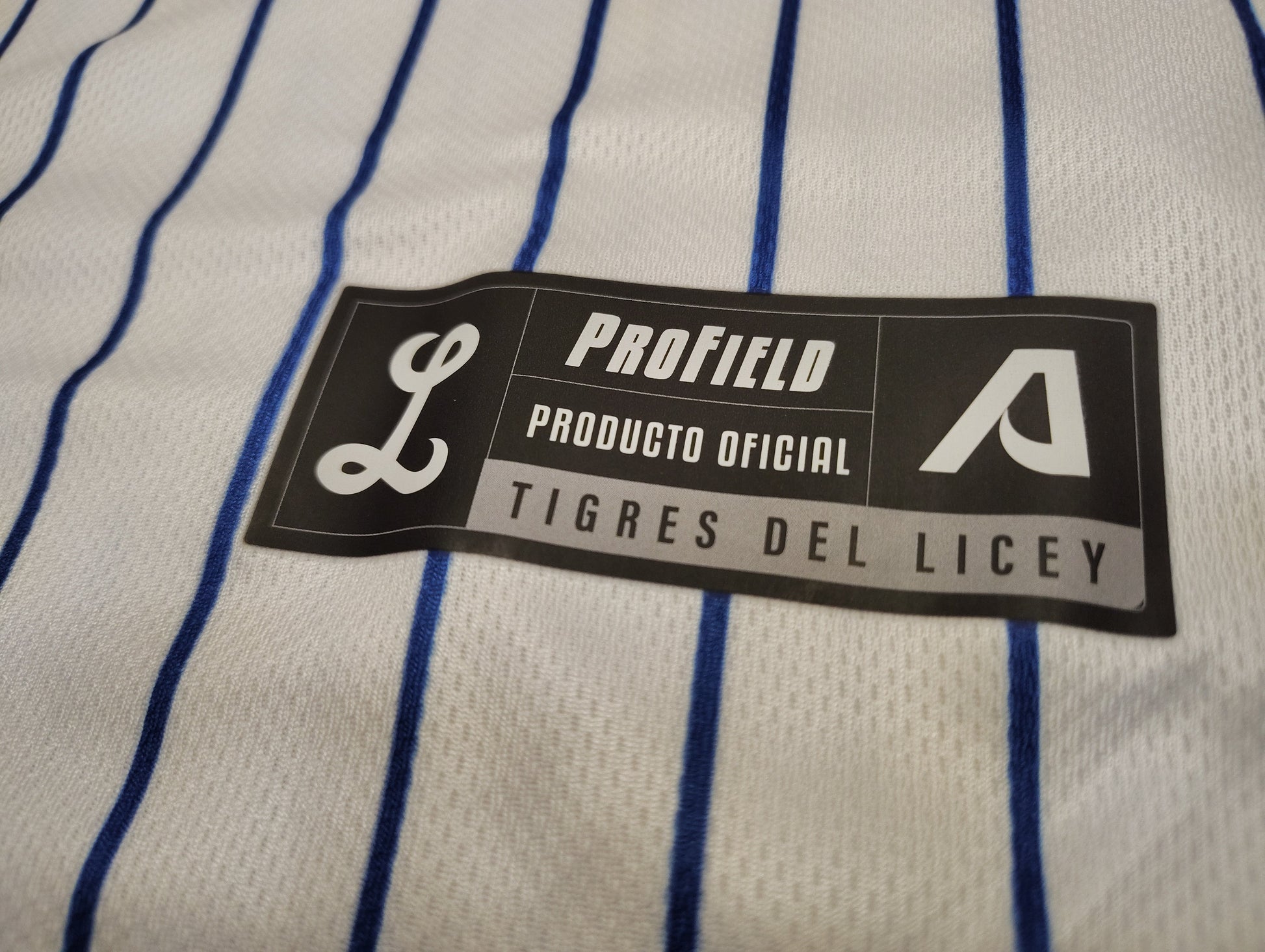 2025-2026 Official Licey Blue Pinstripe Jersey Arrieta - Men's Classic LIDOM Baseball