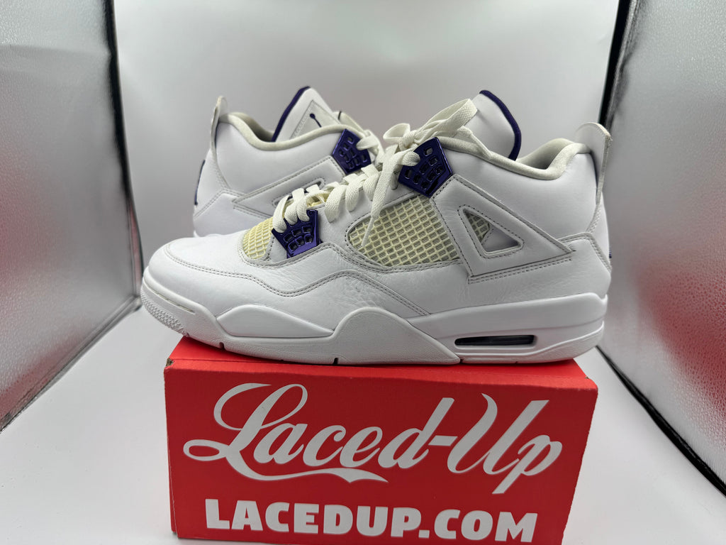 PRE OWNED Air Jordan Retro 4 "Metallic Purple" Conditional