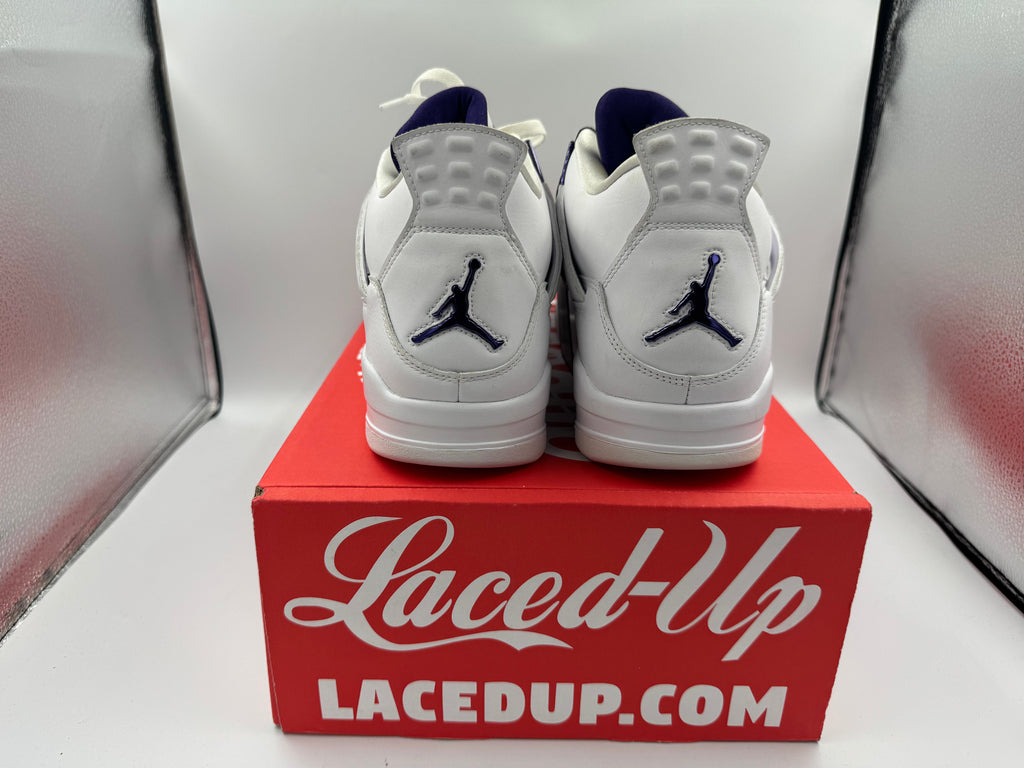 PRE OWNED Air Jordan Retro 4 "Metallic Purple" Conditional