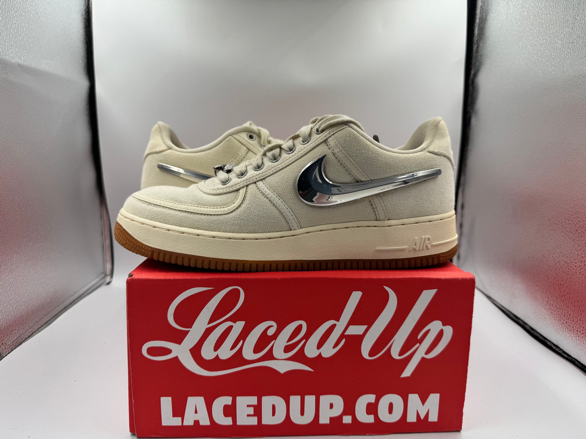 PRE OWNED Nike Air Force 1 Low Travis Scott Sail