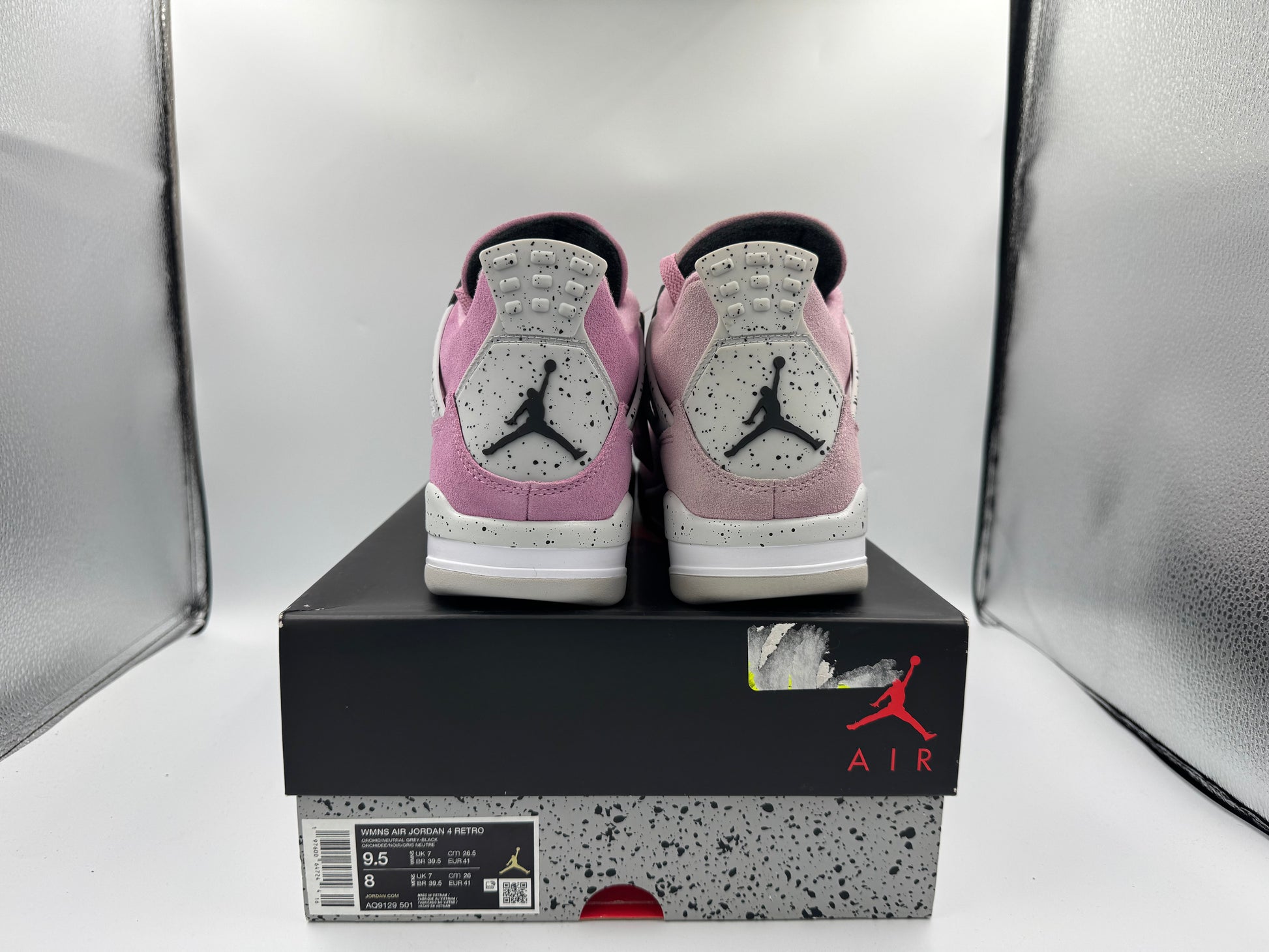 PRE OWNED Jordan 4 Retro Orchid (Women's) Conditional