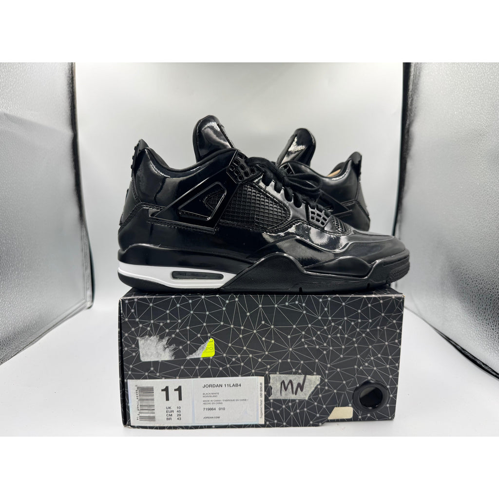 PRE OWNED Air Jordan Retro 4 "11Lab4" Black Conditional